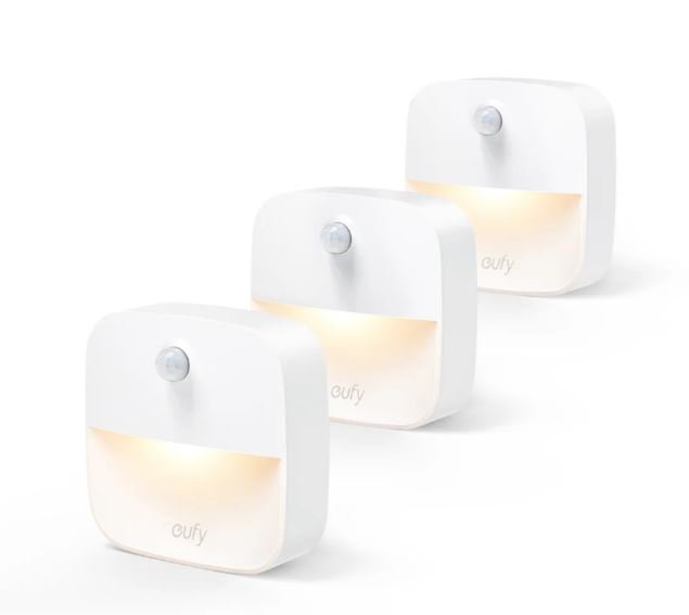 Eufy Lumi Stick-On Night Light 3 Pack