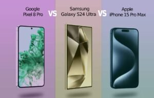 iPhone 15 Pro Max vs. Samsung Galaxy S24 Ultra vs. Google Pixel 8 Pro: Ultimate Flagship Smartphone Comparison