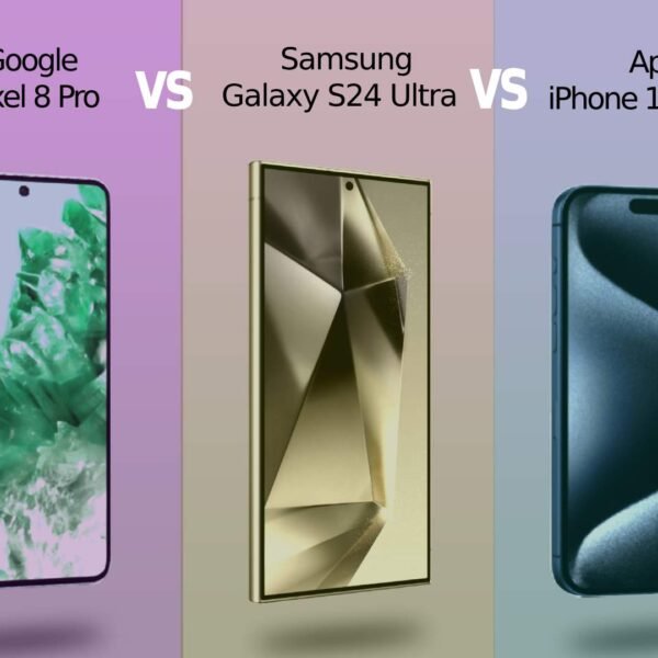 iPhone 15 Pro Max vs. Samsung Galaxy S24 Ultra vs. Google Pixel 8 Pro: Ultimate Flagship Smartphone Comparison (2024)